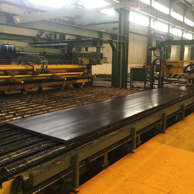Carbon steel plate heat treatment process